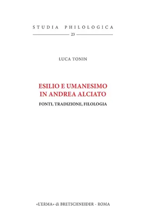 Esilio e umanesimo in Andrea Alciato
