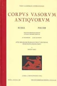 Attic Red-Figure Pelikai of the 4th Century BC from Panticapeum, Part I_cover