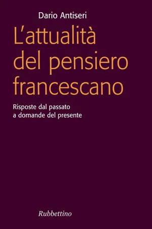 L'attualità del pensiero francescano