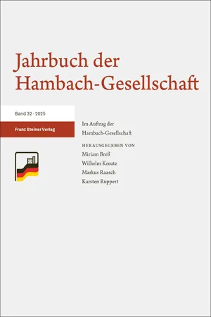 Jahrbuch der Hambach-Gesellschaft 32 (2025)