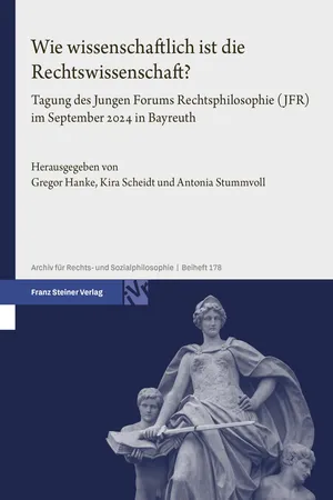 Wie wissenschaftlich ist die Rechtswissenschaft?