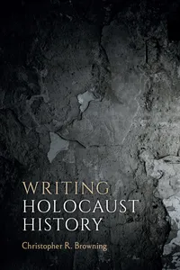 Writing Holocaust History_cover