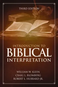 Introduction to Biblical Interpretation_cover