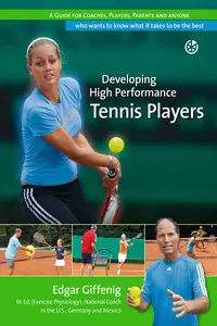 Developing High Performance Tennis Players_cover
