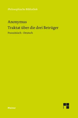 Traktat über die drei Betrüger