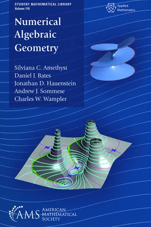 Numerical Algebraic Geometry