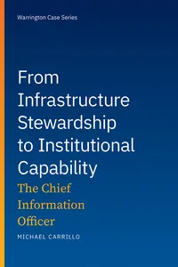 From Infrastructure Stewardship to Institutional Capability