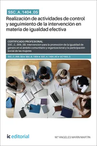 SSC_A_1404_05. Realización de actividades de control y seguimiento de la intervención en materia de igualdad efectiva. SSC_C_009_5B_cover