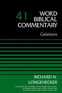 Galatians, Volume 41_cover