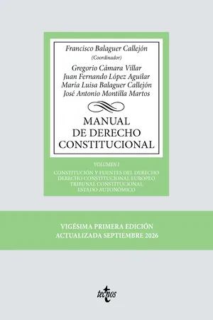 Manual de Derecho Constitucional