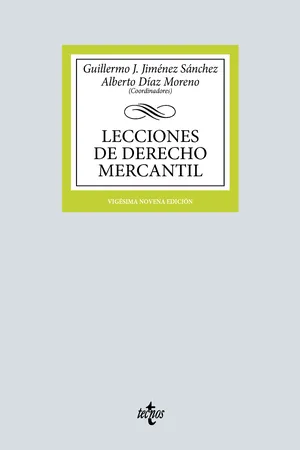 Lecciones de Derecho Mercantil