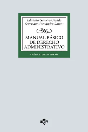 Manual básico de Derecho Administrativo