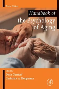Handbook of the Psychology of Aging