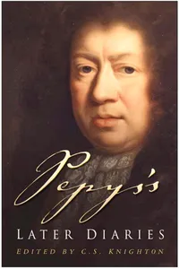 Pepys's Later Diaries_cover