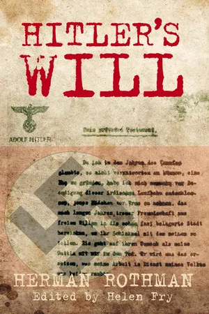Hitler's Will