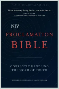 NIV, Proclamation Bible_cover