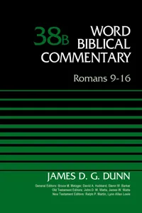 Romans 9-16, Volume 38B_cover