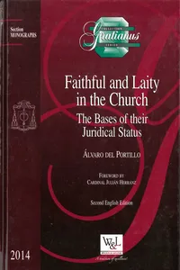 Faithful and Laity in the Church : The Bases of their Juridical Status, Second English Edition_cover