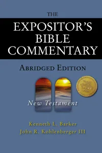The Expositor's Bible Commentary - Abridged Edition: New Testament_cover