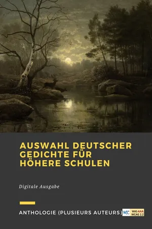 Auswahl Deutscher Gedichte für höhere Schulen