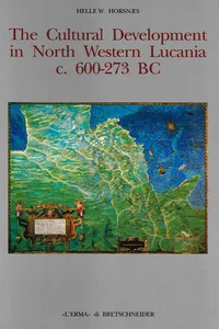 The Cultural Development in North Western Lucania c. 600-273 BC_cover
