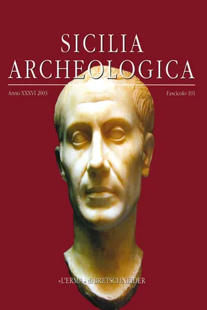 Sicilia Archeologica 101, 2003