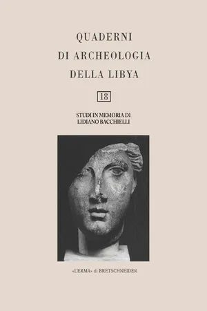 Quaderni di archeologia della Libya, 18
