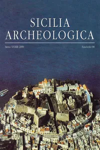 Sicilia Archeologica 98, 2000_cover
