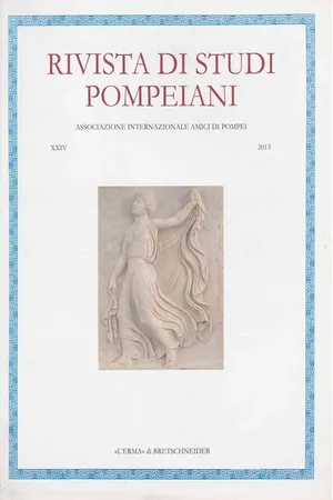 Rivista di Studi Pompeiani. 24/2013