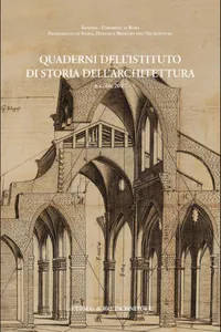 Quaderni dell'Istituto di Storia dell'Architettura. n.s. 66, 2017_cover