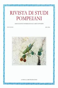 Rivista di Studi Pompeiani, 26-27/2015-2016_cover