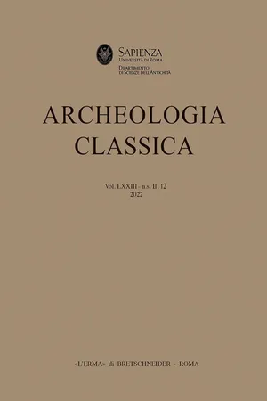 Archeologia Classica. 2022 vol.73, n.s. II, 12