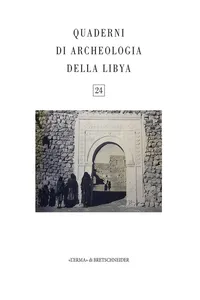 Quaderni di Archeologia della Libya. n. 24, n.s. IV, 2021_cover