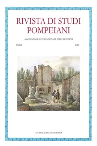 Rivista di Studi Pompeiani. 33/2022_cover