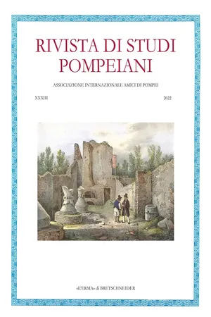 Rivista di Studi Pompeiani. 33/2022