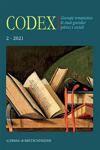 Codex. Vol. 2, 2021_cover