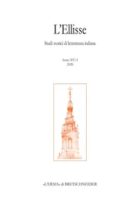 L'Ellisse XV/I, 2020_cover
