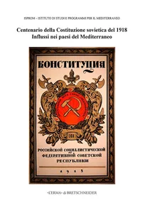 Centenario della Costituzione sovietica del 1918. Influssi nei paesi del Mediterraneo_cover