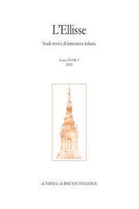 L'Ellisse XVIII/1 2023_cover