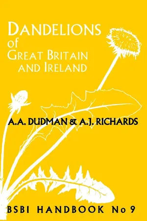 Dandelions of Great Britain and Ireland