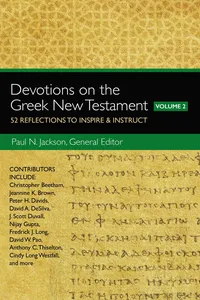 Devotions on the Greek New Testament, Volume Two_cover