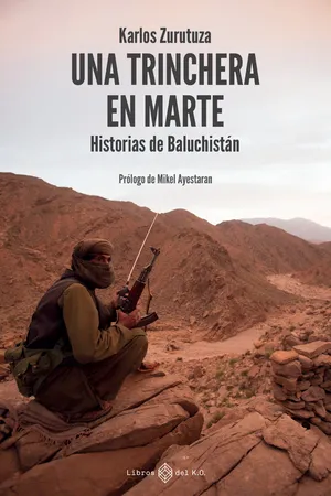 Una trinchera en Marte