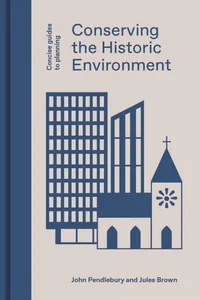 Conserving the Historic Environment_cover