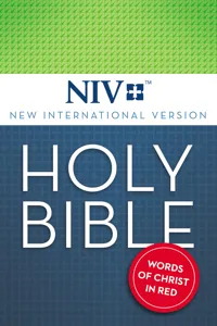 NIV, Holy Bible, Red Letter_cover