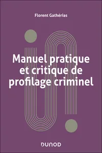 Manuel pratique et critique de profilage criminel_cover