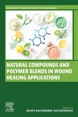 Natural Compounds and Polymer Blends in Wound Healing Applications