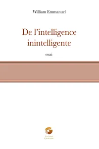 De l'intelligence inintelligente_cover