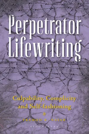 Perpetrator Lifewriting