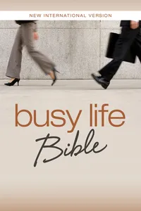 NIV, Busy Life Bible_cover