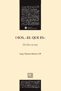 Dios, <<El que es>>_cover